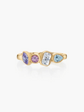 Zia Birthstone Ring