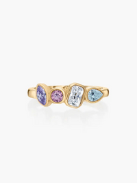 Zia Birthstone Ring